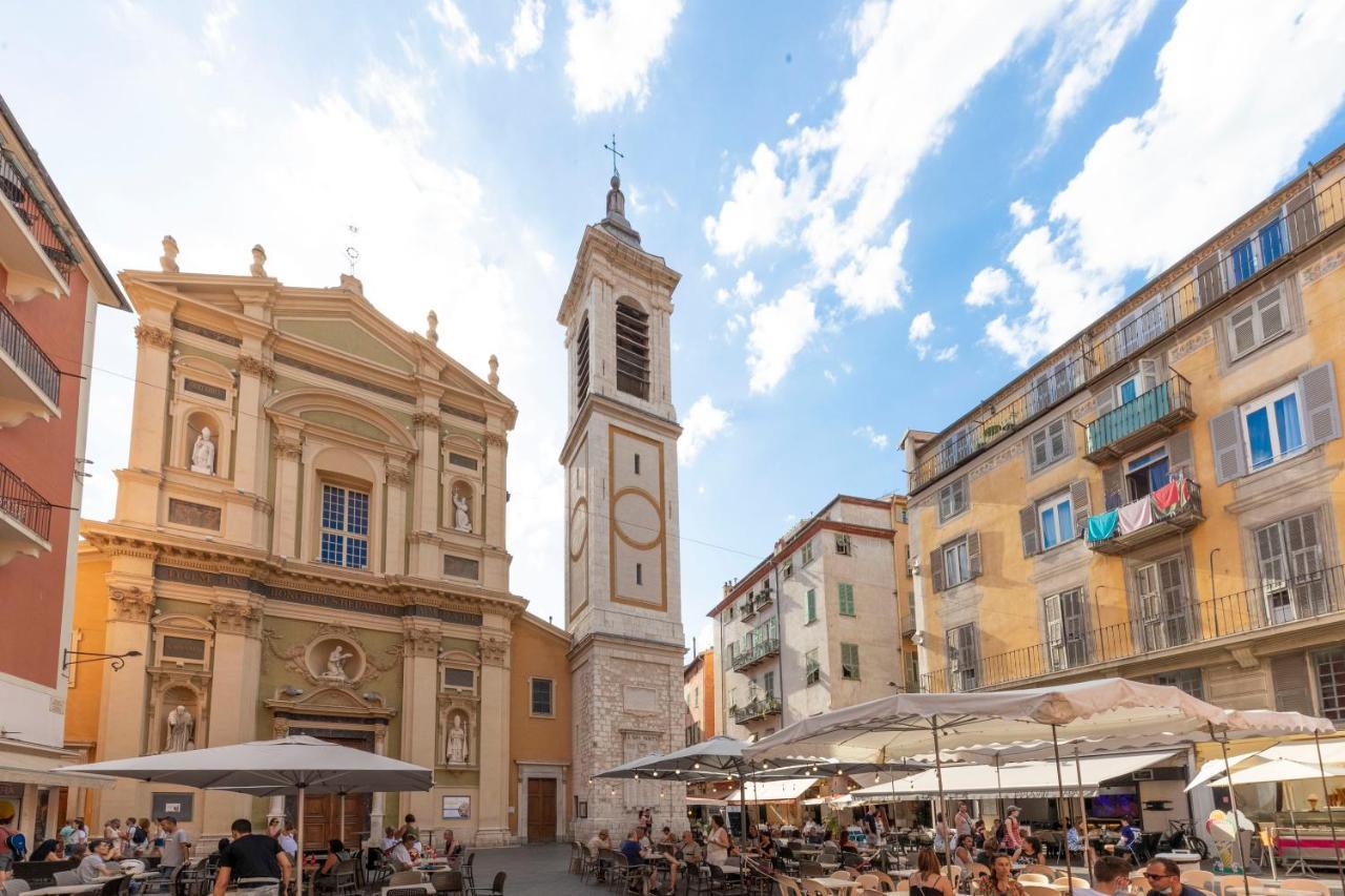 Spacious And Bright Flat Close To The Beach : Heart Of Old Nice Buitenkant foto