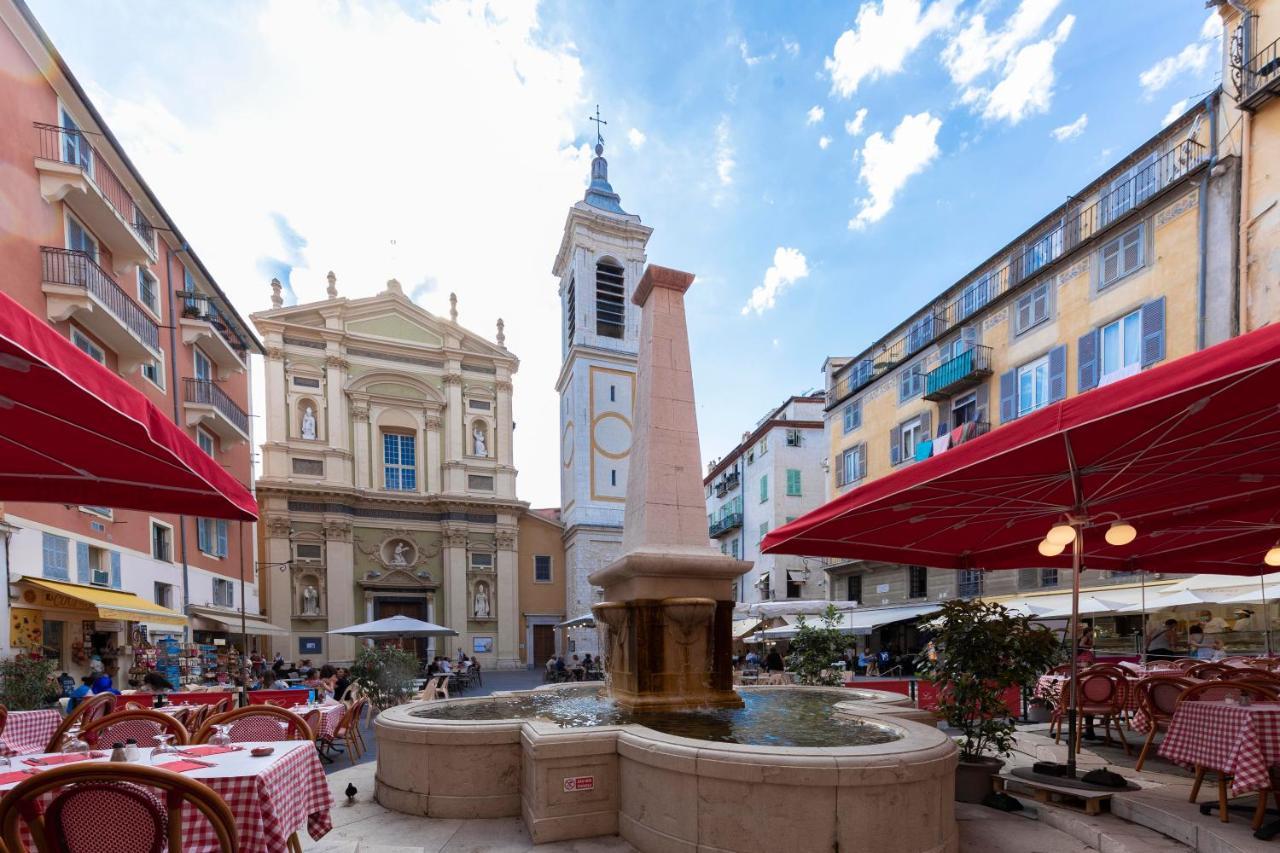 Spacious And Bright Flat Close To The Beach : Heart Of Old Nice Buitenkant foto