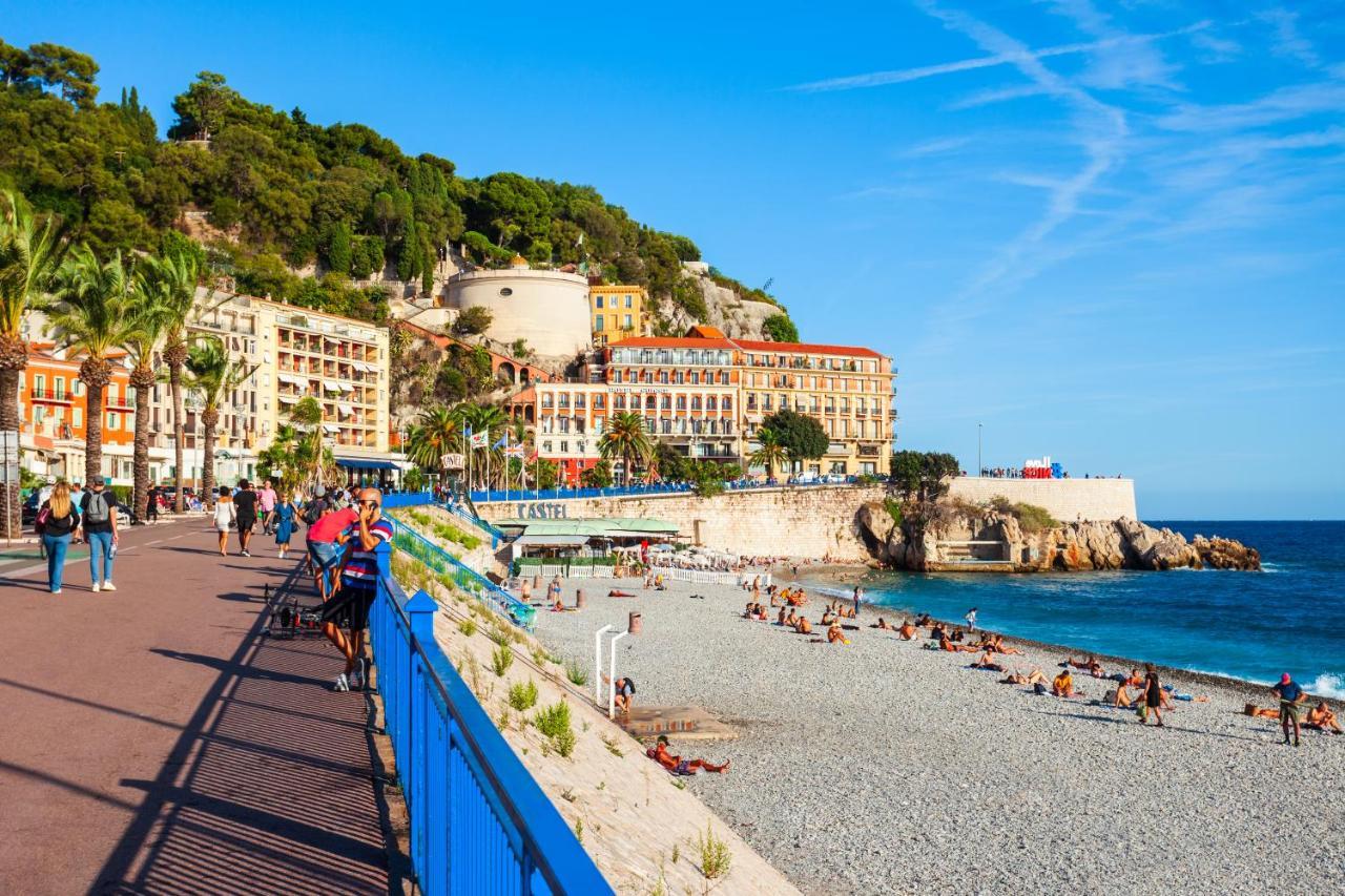 Spacious And Bright Flat Close To The Beach : Heart Of Old Nice Buitenkant foto