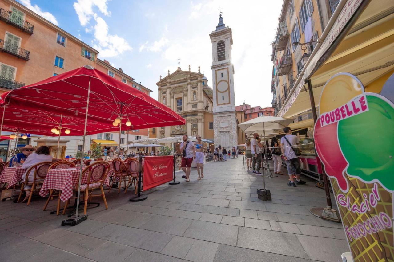 Spacious And Bright Flat Close To The Beach : Heart Of Old Nice Buitenkant foto
